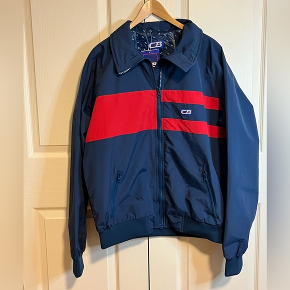Cb Sport Other - NWT, men’s CB Sports jacket, navy and red, size large